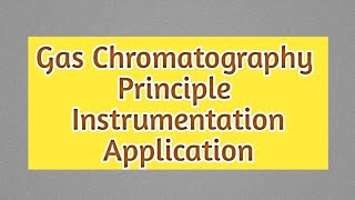 Gas Chromatography  Principle  and Instrumentation  in Hindi  Urdu [upl. by Raymund]