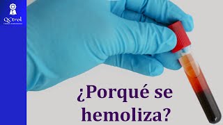 HEMÓLISIS de muestras Causas y recomendaciones [upl. by Assira]