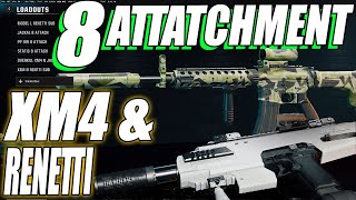 XM4 8 ATTATCHMENT CLASS SETUP amp RENETTI CARBINE KIT SUB cod BLKOPS6 callofduty [upl. by Milano534]