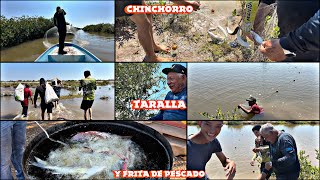 TIRANDO UN CHINCHORRO Y TARRALLANDO PARA SACAR PESCADO Y COMER ASI NOS FUE ‼️ [upl. by Gensler]