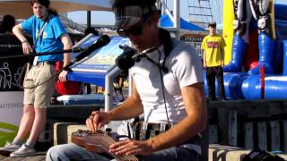 Juzzie Smith Australian Busker 11of12 at Halifax Buskers Festival 2012 [upl. by Norford]