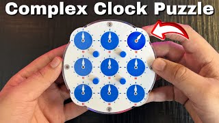 I Attempted to Solve a Clock Puzzle 🕝 [upl. by Enitsua]