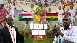 🔴Live Sudan vs Ghana Live  AFCON Qualifications  Live Football Coverage [upl. by Walsh411]