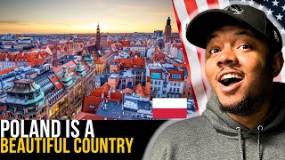 Amazing Places to Visit in Poland  AMERICAN REACTS [upl. by Elohcim]