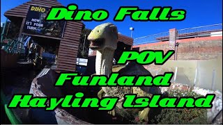 Dino Falls POV  Funland Hayling Island [upl. by Carmita]