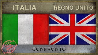 ITALIA vs REGNO UNITO  Classifica Potenze Militari  2018 [upl. by Anail]