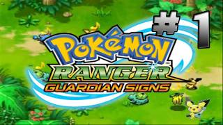 ☀ Pokemon Ranger  Guardian Signs Part 1 ENG [upl. by Grover]