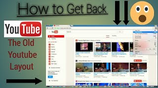 Youtube Redux Restore the Old Youtube Layout in Autumn 2024 [upl. by Ainorev]