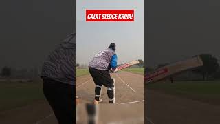 Galat sledge krdia cricket cricketshorts shorts shortvideo batting indian gopro ipl sg [upl. by Nageem]