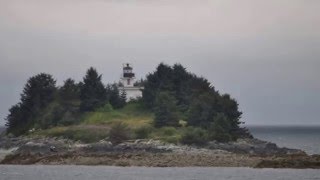 71115  Day 74  Tongass Narrows and Guard Island Lighthouse Alaska [upl. by Joris]