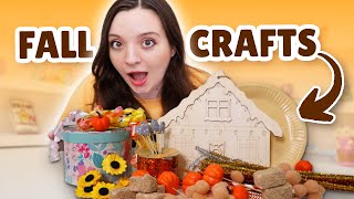 Fall Art 🍂 Dollar Tree DIY FALL DECOR [upl. by Pirzada]