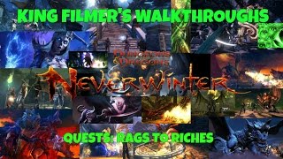 NEVERWINTER  LEVEL 4 QUEST  RAGS TO RICHES [upl. by Phoebe197]