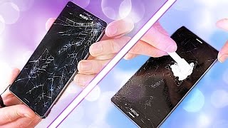 Fixing a Smashed Phone Screen  on a budget GLASS ONLY REPAIR ATTEMPT [upl. by Omarr]