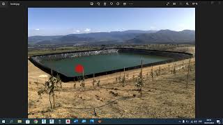 RESERVORIO DE AGUA PARA USO AGRICOLA USANDO CIVIL 3D 20152023 PARTE 1 [upl. by Drooff]