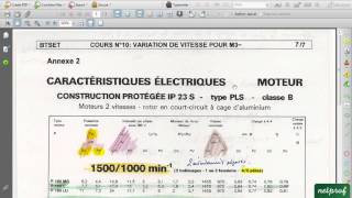 Variateur de vitesse 1 Moteur 2 vitesses et câblage avec API [upl. by Nel]