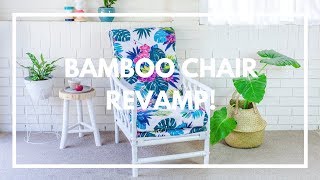 How To Revamp A Cane Bamboo Chair [upl. by Beaulieu]