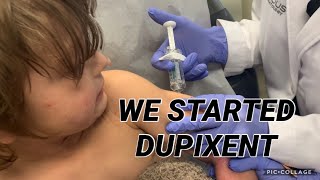 DUPIXENT dupilumab Starting injections [upl. by Urd]