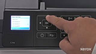 Xerox® C310 Color Printer Power On and WiFi Setup [upl. by Norean]