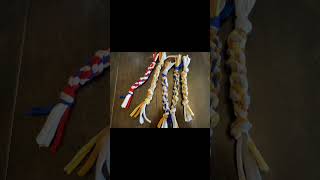 Dog Toys made with Strips of Tshirt [upl. by Norah]