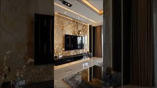 Luxury Living Room TV Wall Designs 2025 TV Cabinet Design tvwall interiordesign [upl. by Asilehs]