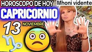 🌑ALGO MUY GRANDE TE VA A OCURRIR❗️😨 Capricornio ♑ MONHI 🔮 Horoscopo De Hoy 13 De Noviembre 2024 [upl. by Anaerol]