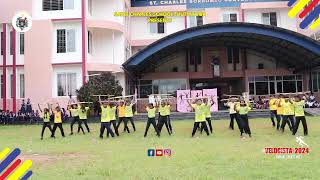 MESMERIZING MASS DISPLAY PRESENTATION BY STD V VELOCISTA 2024  SPORTS DAY  ST CHARLES KOCHI [upl. by Nirda]