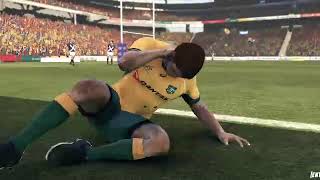 Rugby Challenge 4 gameplay Leinster vs La Rochelle Match [upl. by Animlehliw469]