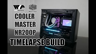 COOLER MASTER NR200P TIMELAPSE BUILD [upl. by Yasdnil]