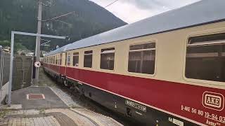 Abfahrt des DRV 13421 am 01092024 in Bad Gastein [upl. by Egag]