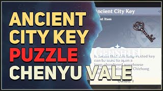 Ancient City Key Puzzle Genshin Impact [upl. by Fezoj]