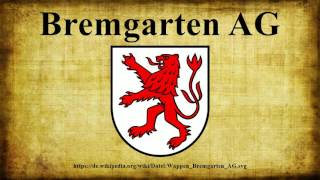 Bremgarten AG [upl. by Dorkas340]