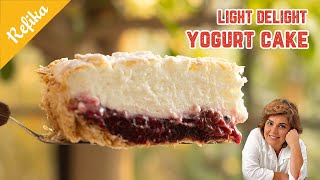 Light Delight Yogurt Cake Recipe  Similar to Cheesecake But Much Lighter  Ramadan Dessert [upl. by Ayisan508]