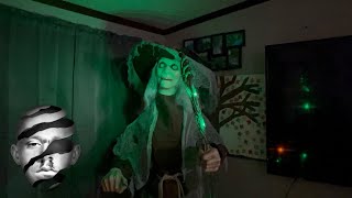 Lethal lily the witch from Home Depot demo video [upl. by Onstad856]