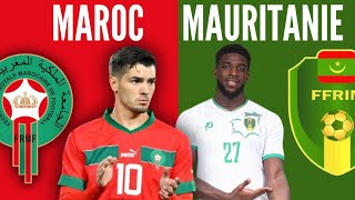 🇲🇦BRAHIM DIAZ × RAHIMI titulaire face à la Mauritanie  Maroc  Mauritanie lavant match [upl. by Ediva]