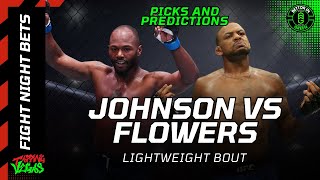 Michael Johnson vs Darrius Flowers Picks amp Best Bets [upl. by Iarahs]