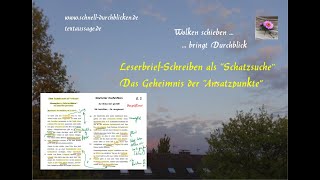 Für den Leserbrief die richtigen quotAnsatzpunktequot im Zeitungsartikel finden [upl. by Amik]