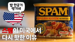 스팸이 미국에서 뜬다 버림받았던 스팸이 돌아왔다 [upl. by Adnamra]