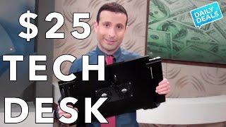 Top 25 Adjustable Desk For Laptops And Tech ► The Deal Guy [upl. by Enerod]