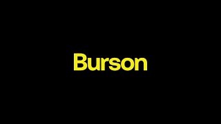 Introducing Burson [upl. by Davin]