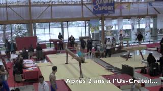 Oréane Léchenault change de club de gymnastique [upl. by Allissa]