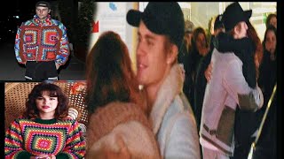 Selena Gomez Spotted in Paris With Justin Bieber [upl. by Anelhtac223]