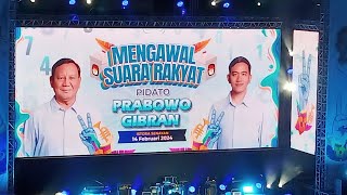 pesta kemenangan Prabowo Gibran di Istora Senayan [upl. by Raymond]