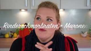 Winterrezept aus Omas Küche Rinderschmorbraten und Maronen  Talk meine Insulinresistenz [upl. by Kohsa949]