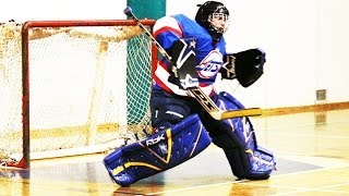 Justin Faykosh  Ball Hockey Saves  Best Ball Hockey Goalies  Best Ball Hockey Saves [upl. by Camden401]