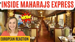 Indian Luxury Train  Maharajas Express  Reaction [upl. by Namdor]