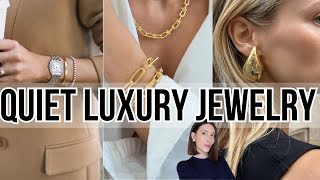 BEST QUIET LUXURY JEWELRY TRENDS you will LOVE to wear everyday [upl. by Cochrane]