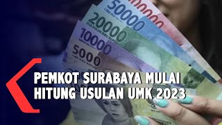 Terkait UMK 2023 Pemkot Surabaya Gelar Audiensi Dengan Serikat Pekerja [upl. by Semaj]