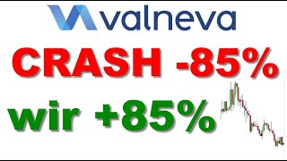 ✯ Valneva CRASH 85 ✯ Hat Charttechnik das angezeigt Chartanalyse Aktien Prognose [upl. by Nomaj]