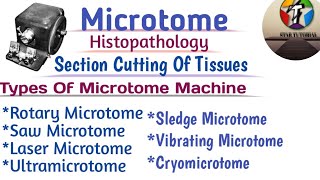 Microtome ll Types Of Microtome ll Microtomy ll Histopathology [upl. by Fugere]