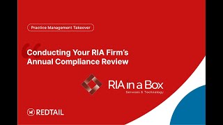 Practice Management Takeover with RIA in a Box [upl. by Crain]